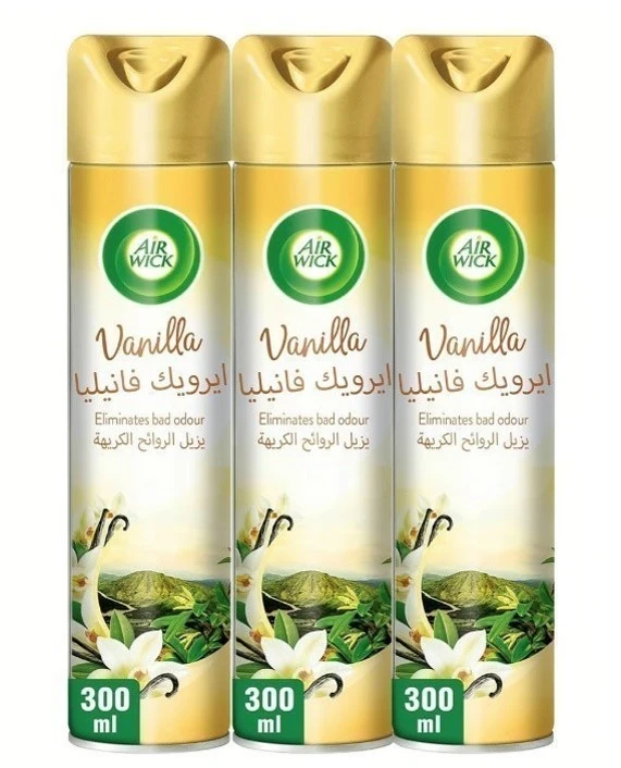 Airwick Aerosol Vanilla 3 pcs 300ml
