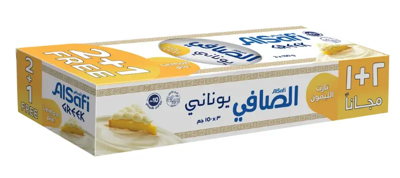 Alsafi Greek Yoghurt Lemon 150 Gm 2+1 - view 1