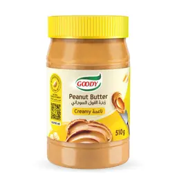قودي زبدة الفول السوداني ناعمة 510 جم
