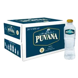 Puvana Natural Water 20 pcs 600 ml