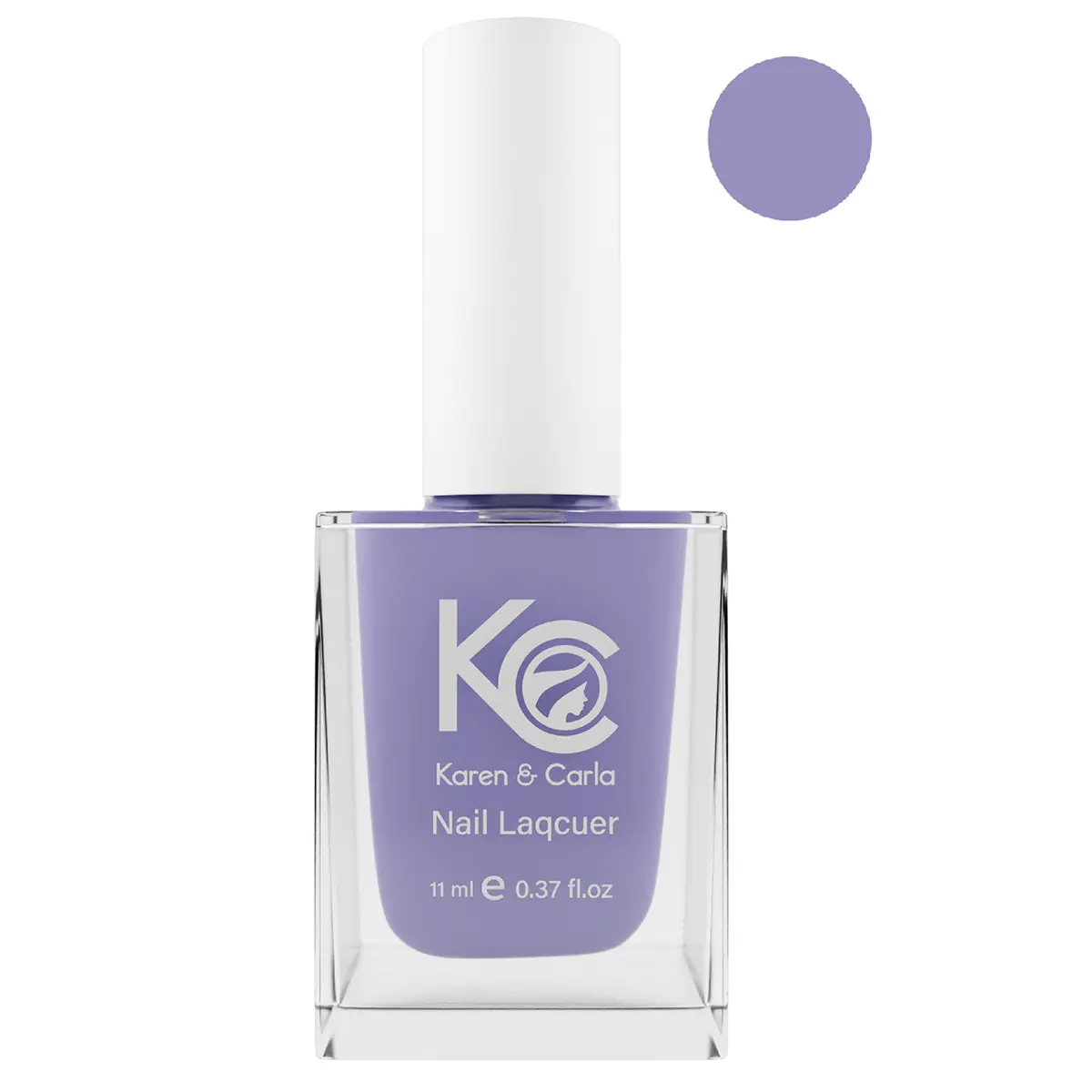 Karen And Carla Nail Lacquer Frosted Lavender 112 - view 1