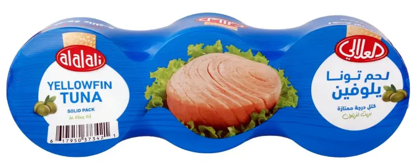 Al Alali Yellow Fin Tuna Olive Oil 170GmX3 - view 1