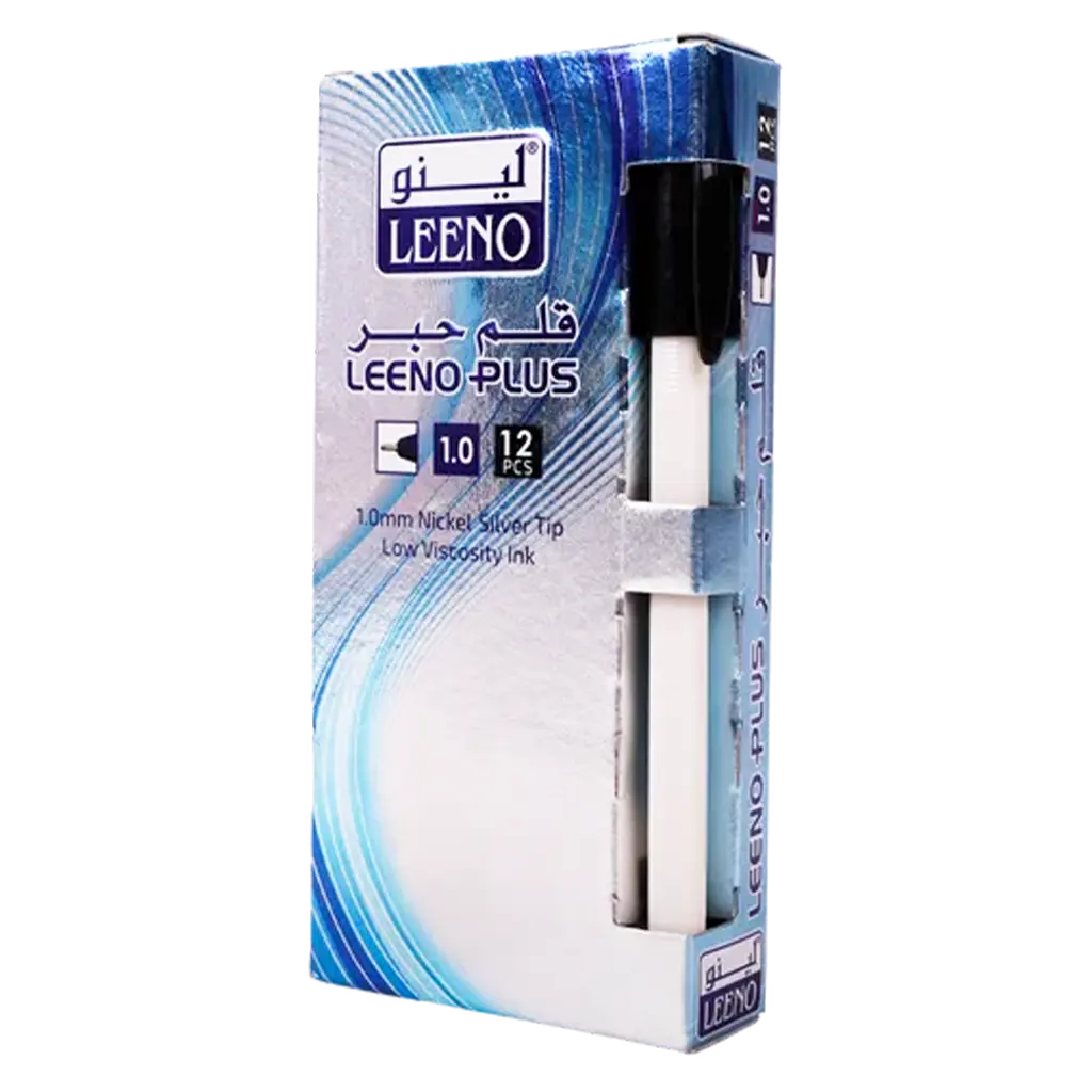 Leeno Plus Ballpen Black 1.0 mm 12 pcs - view 1
