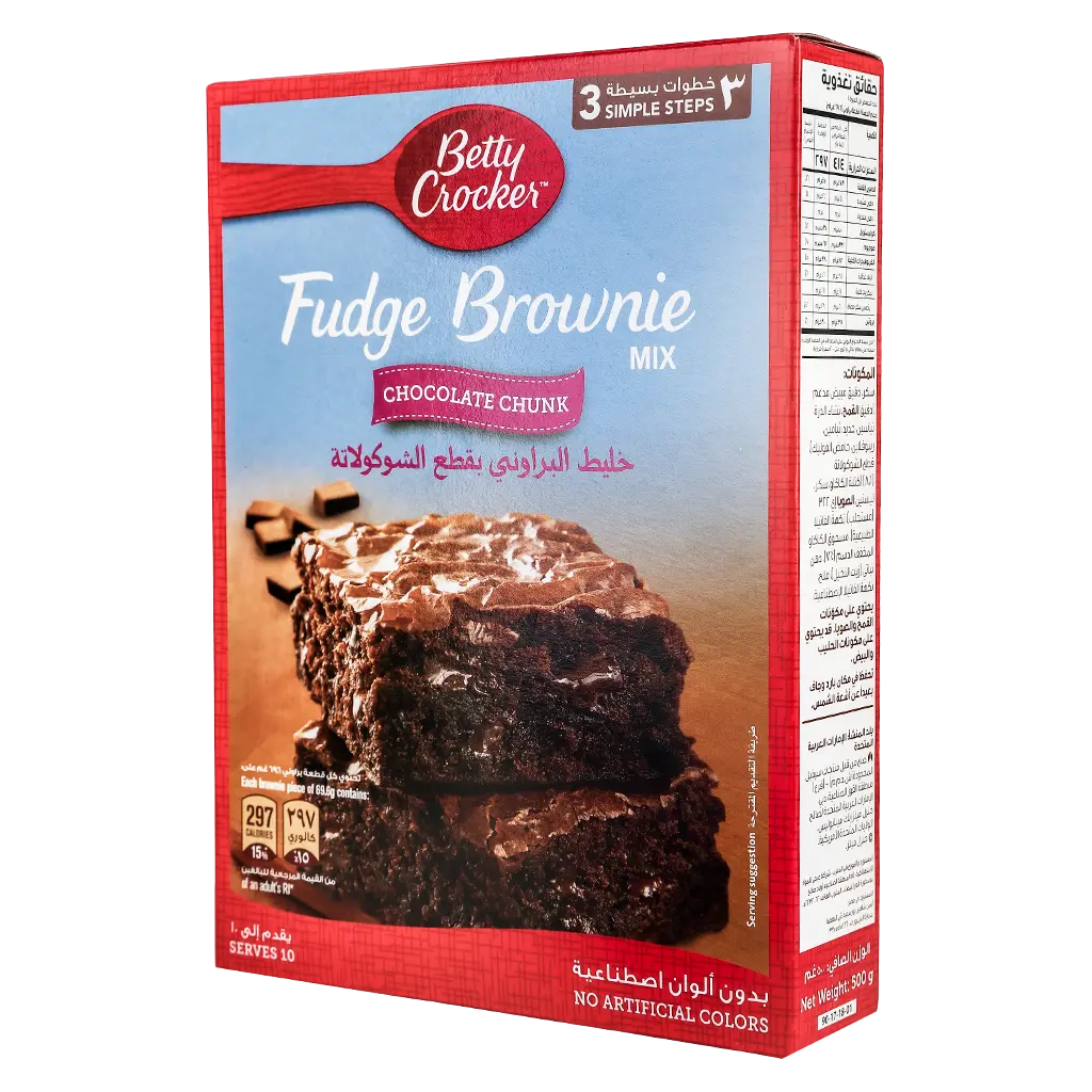 Betty Crocker Brownie Mix Chocolate Chunk 500 Gm - view 1