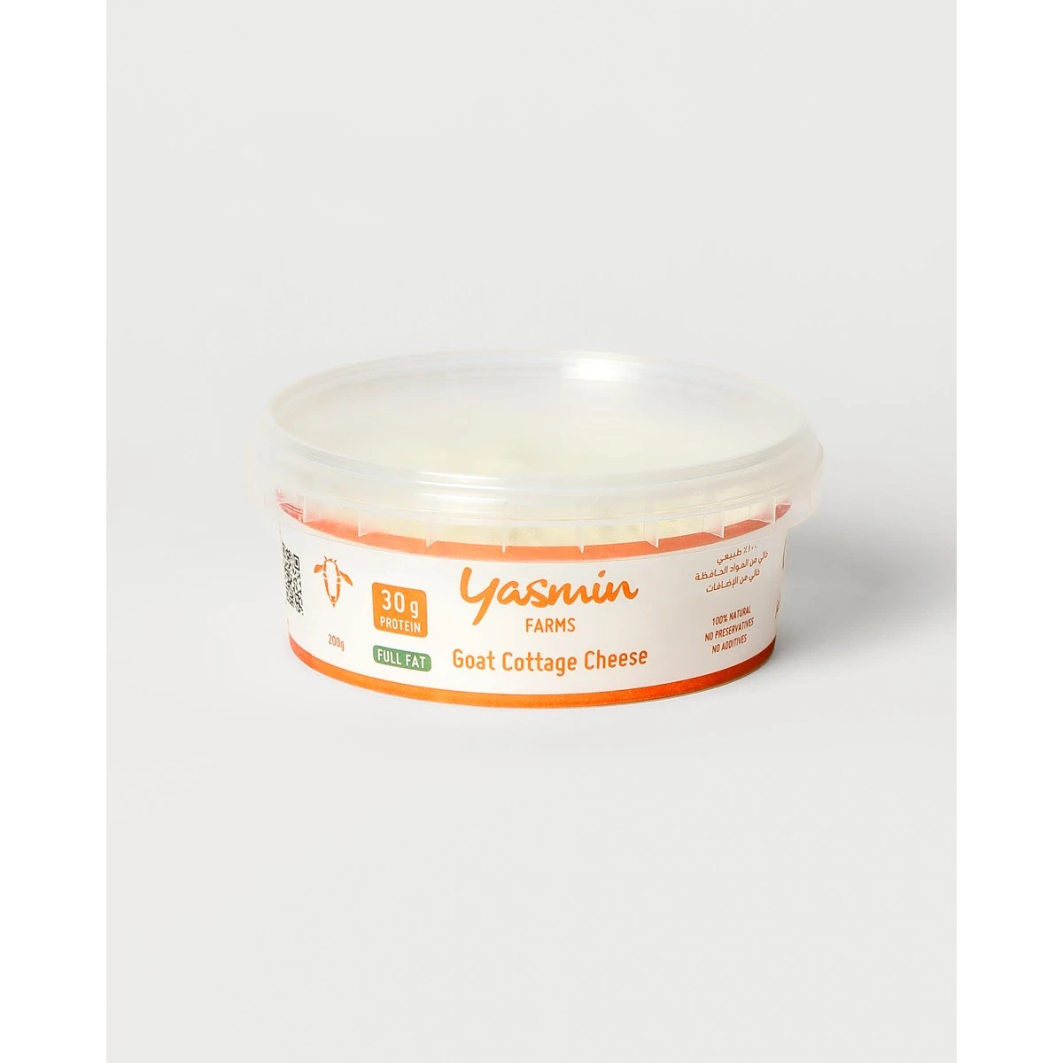 Yasmin Farms Cottage Cheese Goat Full Fat 200 gm