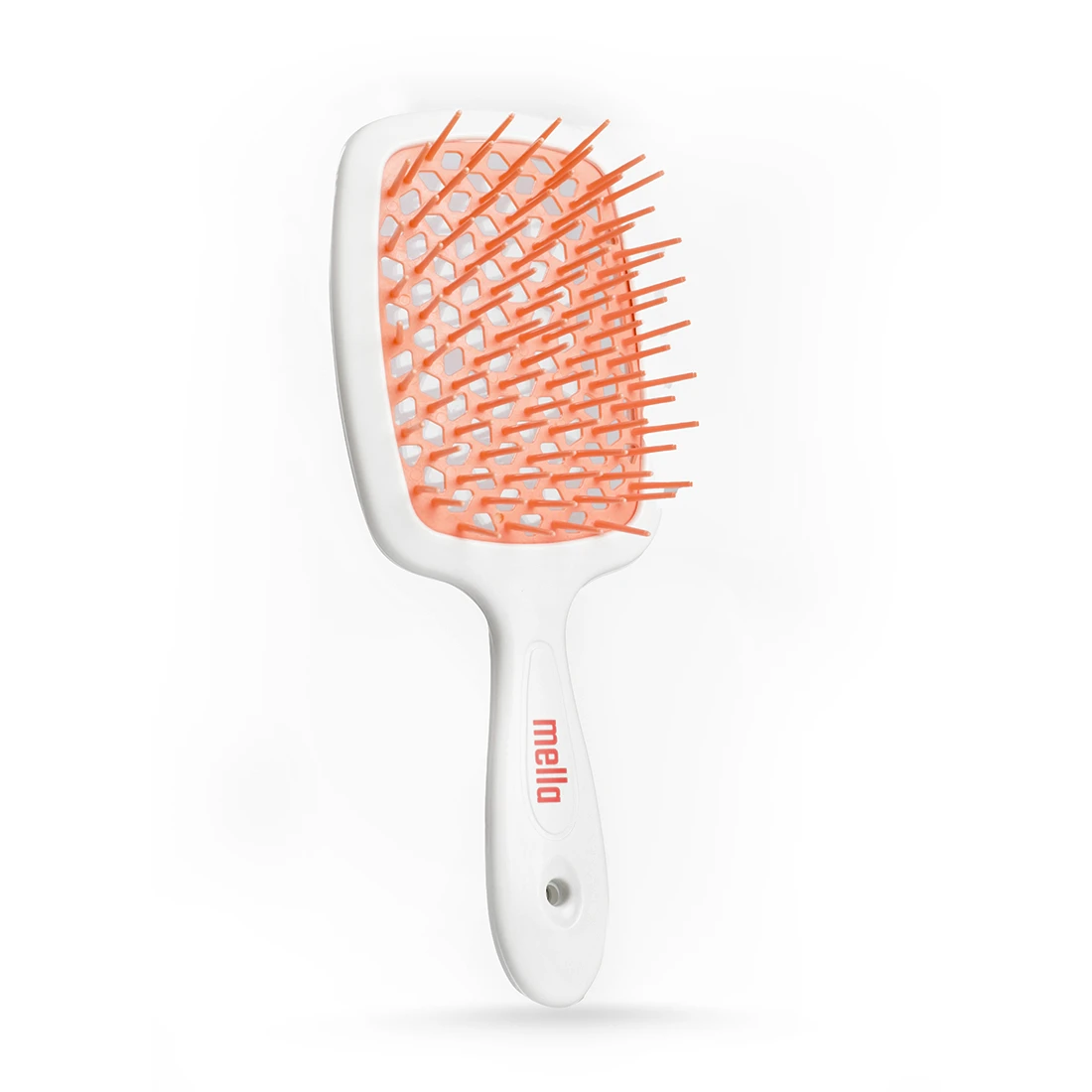Mella Detangling Brush Pink And White