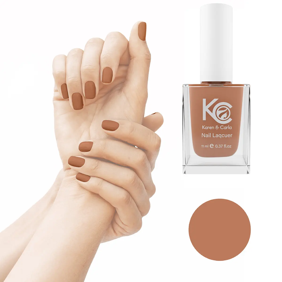 Karen And Carla Nail Lacquer Salty Caramel 120 - view 3