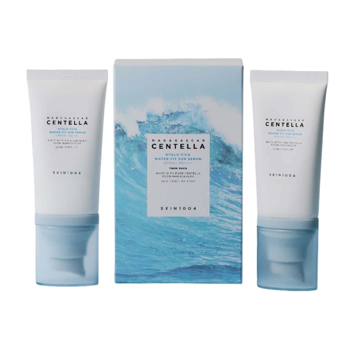 Skin1004 Centella Hyalu Cica Water Fit Sun 2 Pcs 50 ml