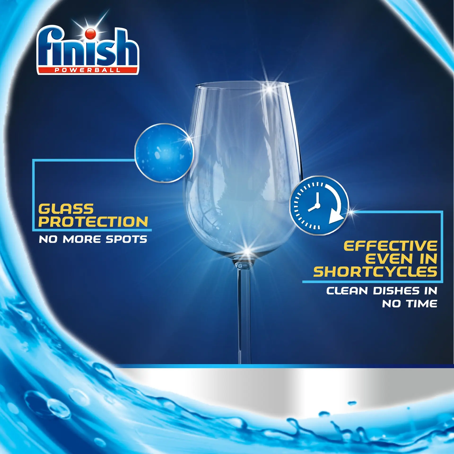 Finish Dishwasher Concentrated Gel Sparkle 1 L - view 2