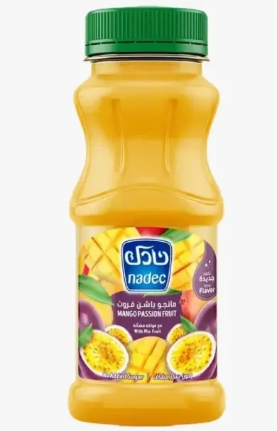 Nadec Mango Passion Fruit With Mix Fruit Nectar No Added Sugar 180 Ml - view 1