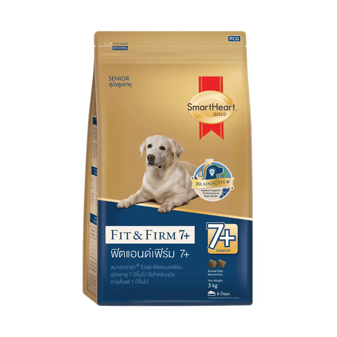 Smartheart Gold Dry Adult Dog Food - Fit And Firm 7+ - Medium - Large Breed 1.5 Kg - view 1
