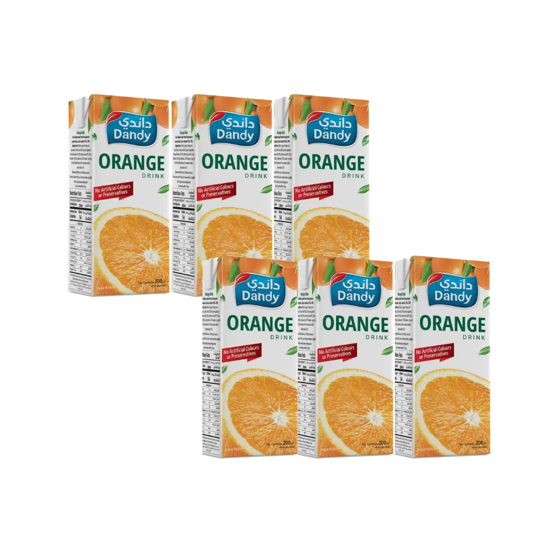 Dandy Orange Drink Uht 6 pcs 200 ml - view 1