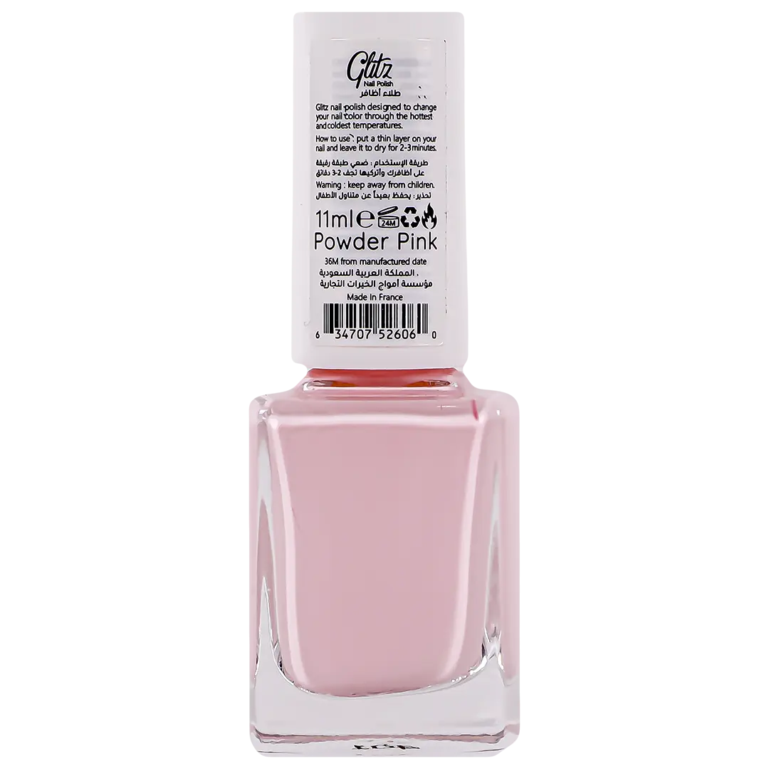 Glitz Nail Polish Powder Pink 11 ml - view 2