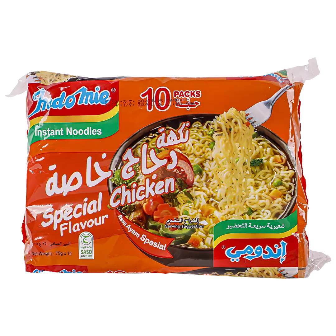Indomie Instant Noodle Special Chicken Flavour 10 pcs 75 gm - view 1