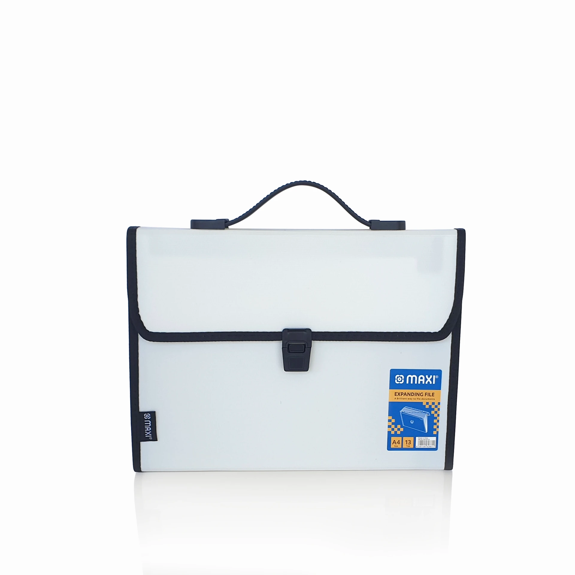 Maxi Expansion File With Handle White