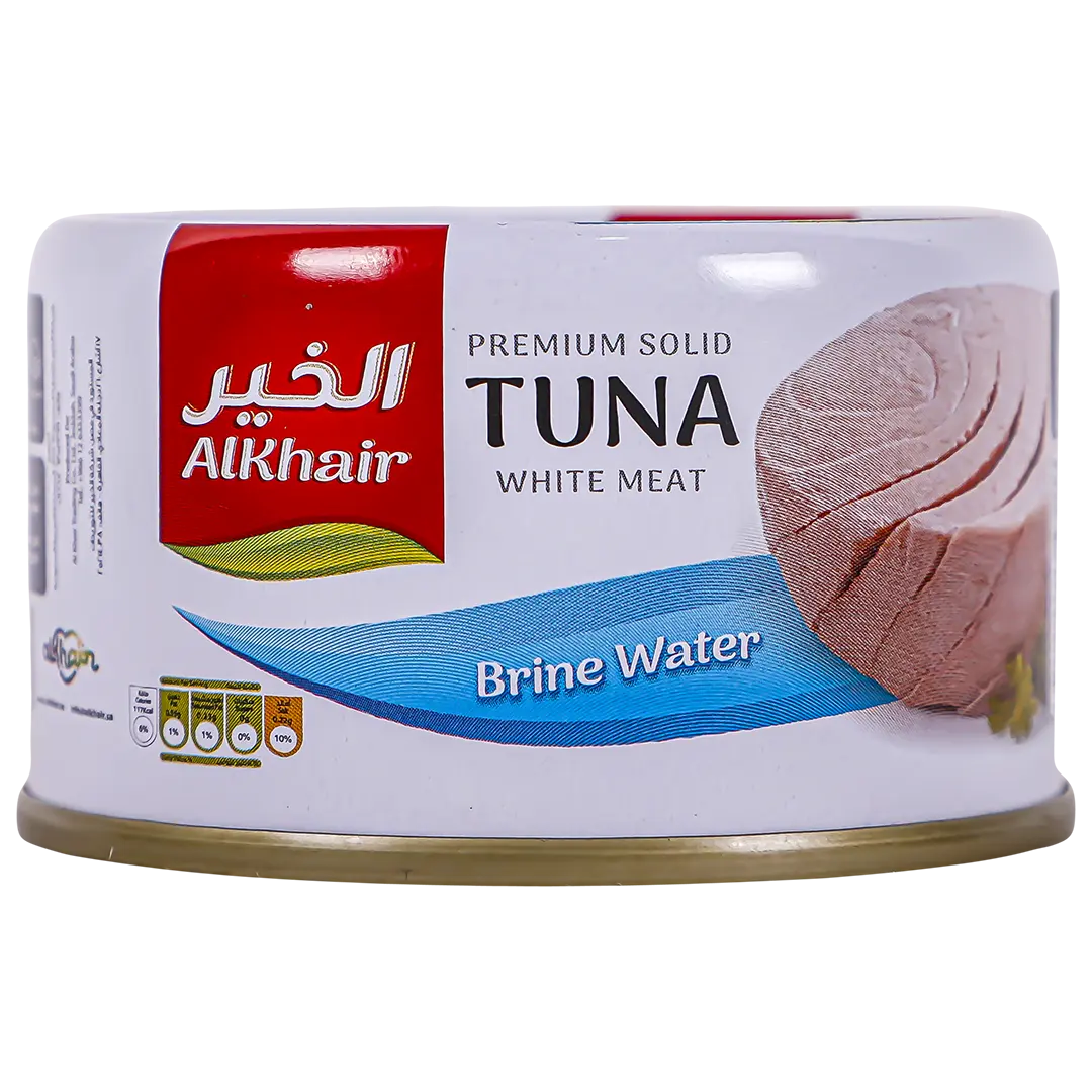 Alkhair Light Tuna One Piece In Water And Salt 95 gm - view 2