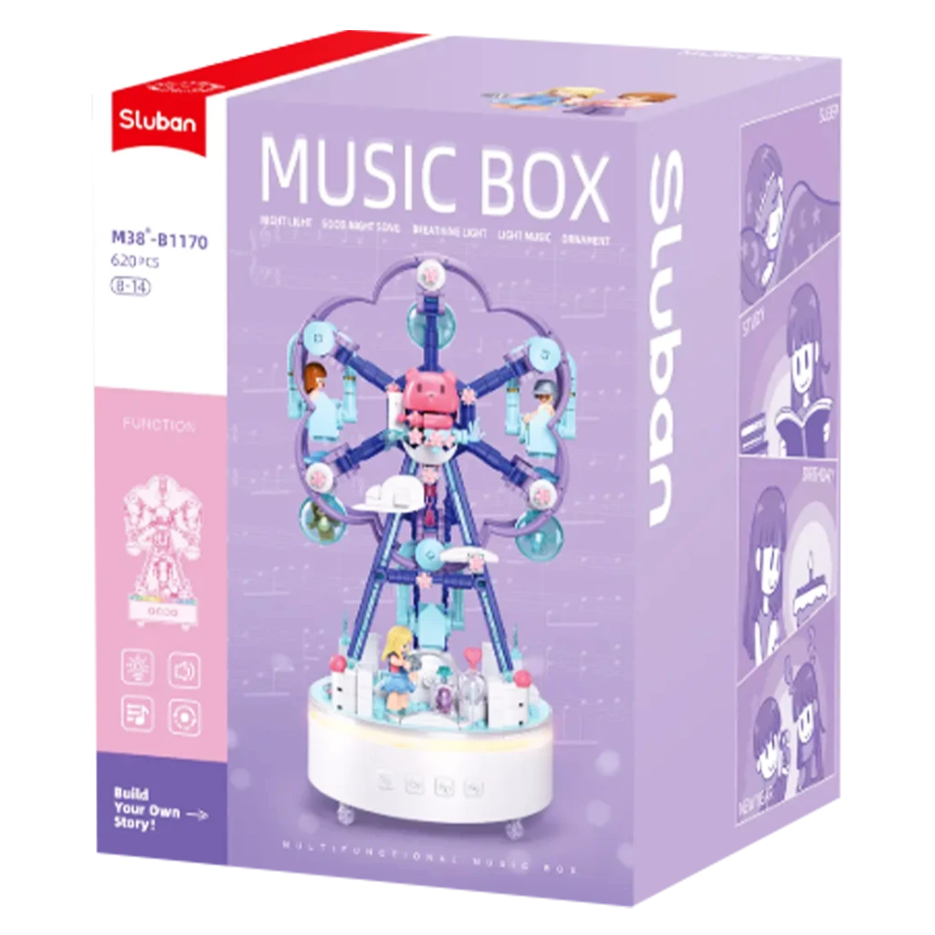 Sluban Ferris Wheel Music Bo 620 pcs
