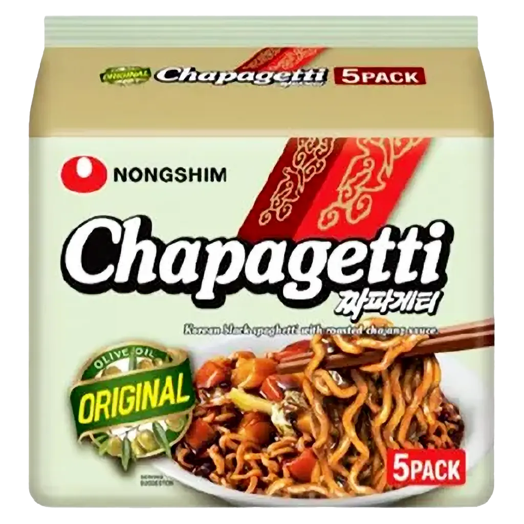 Nongshim Noodles Ramen Chapaghetti Bundle 5 pcs 140 gm - view 1
