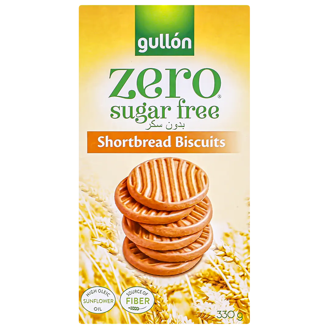 Gullon Zero Dorada Biscuits No Sugar 330 gm - view 2
