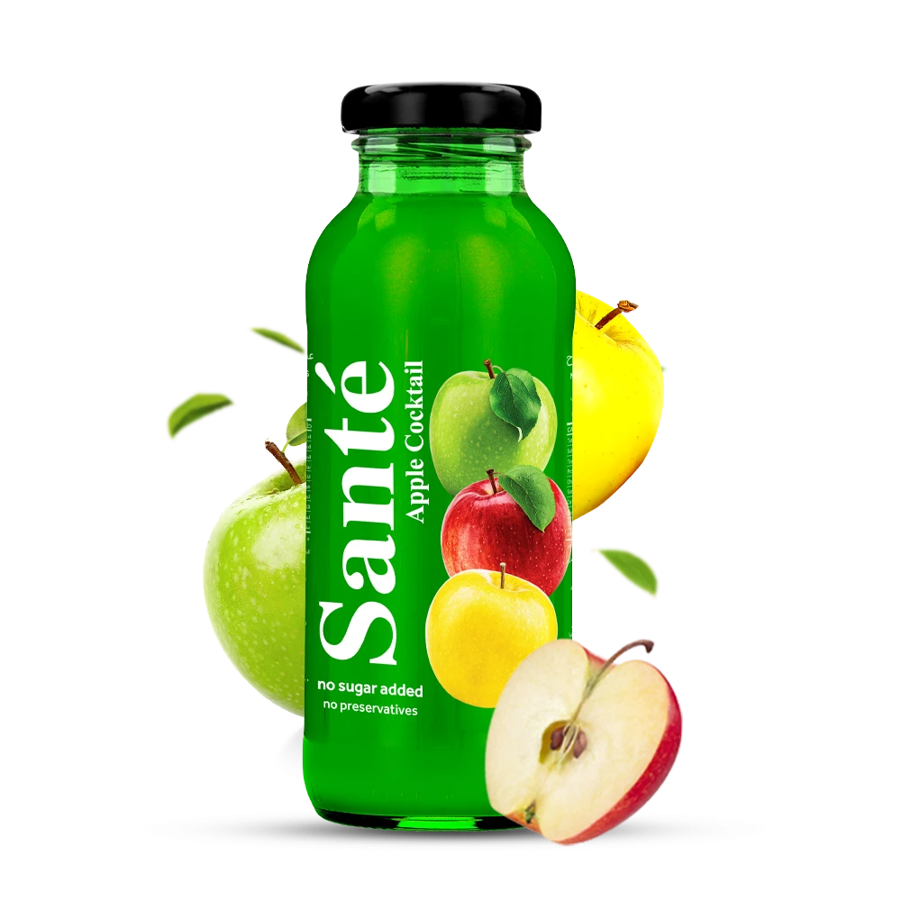 Sante Apple Coctail Juice Zero Sugar 300 ml