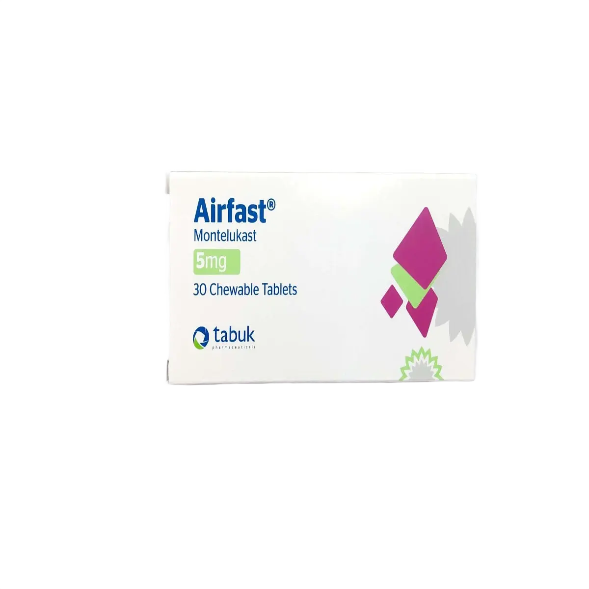 Airfast 5 mg 30 Tablets - view 2