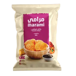 Marami BBQ Wavy Potato Chips 100 gm
