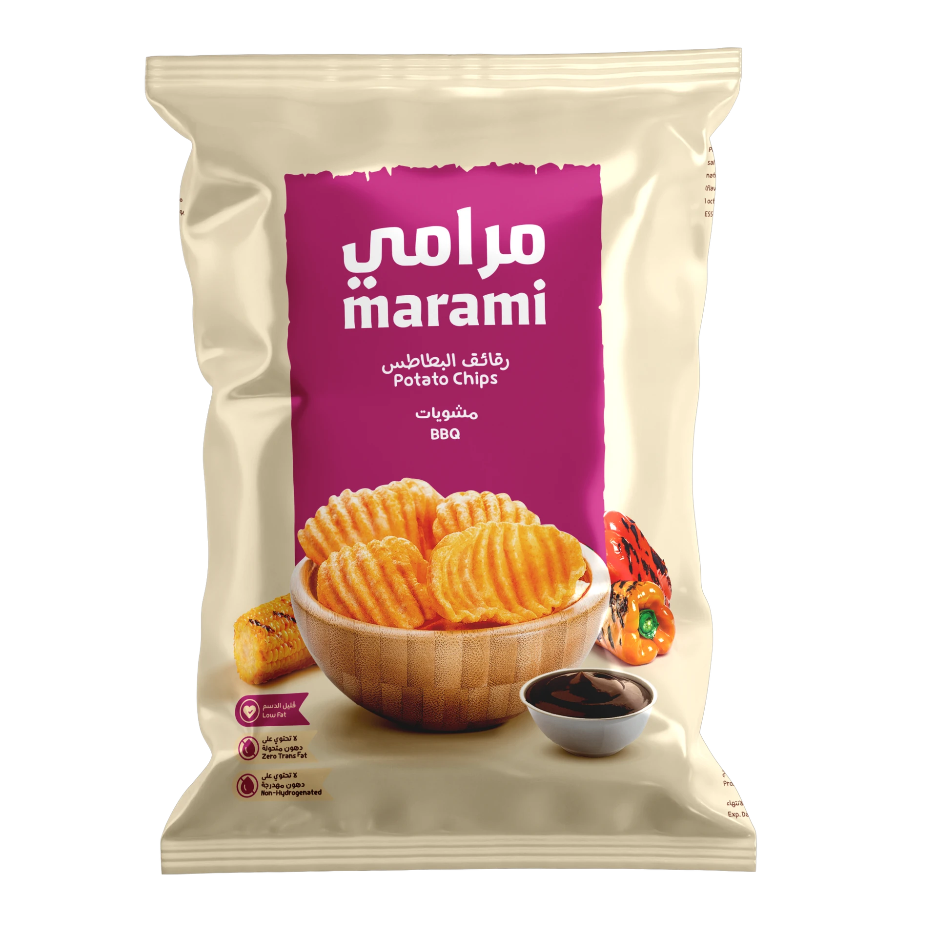 Marami BBQ Wavy Potato Chips 100 gm
