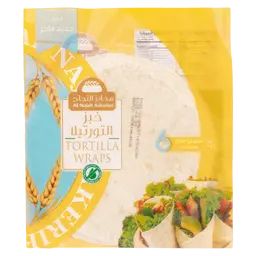 Al Najah  Tortila warps White 6 pcs 