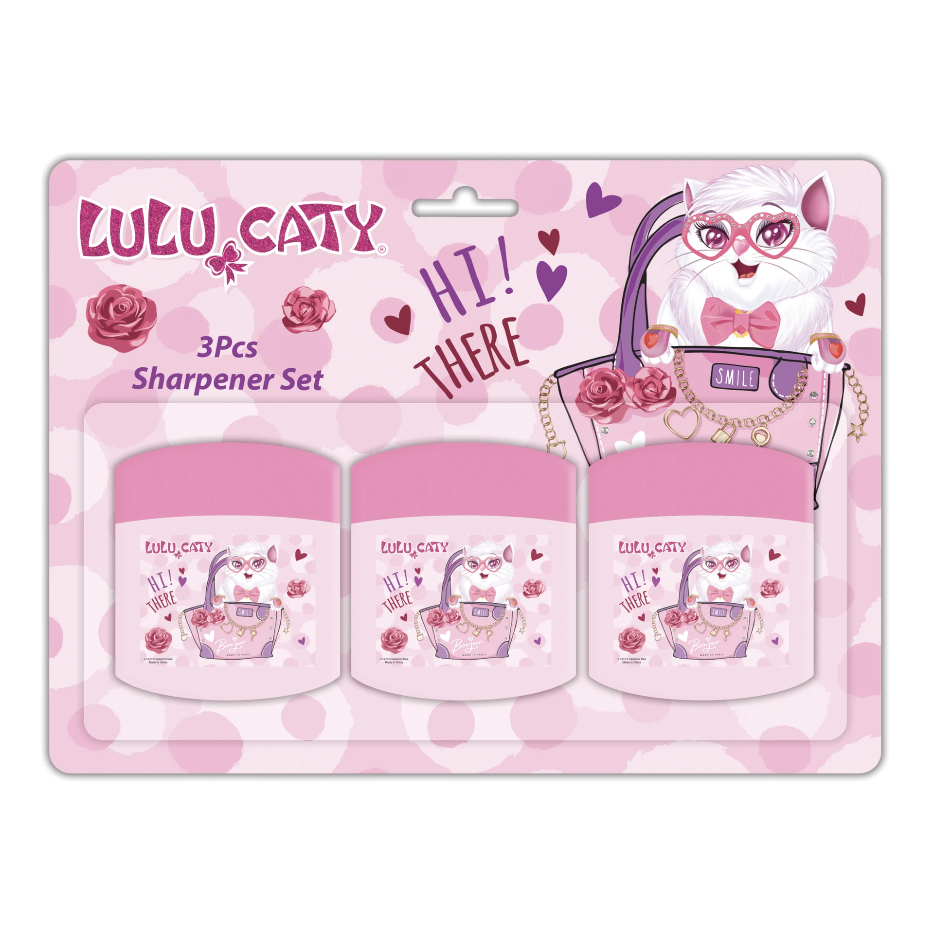 Lulu Caty Sharpener 3 pcs