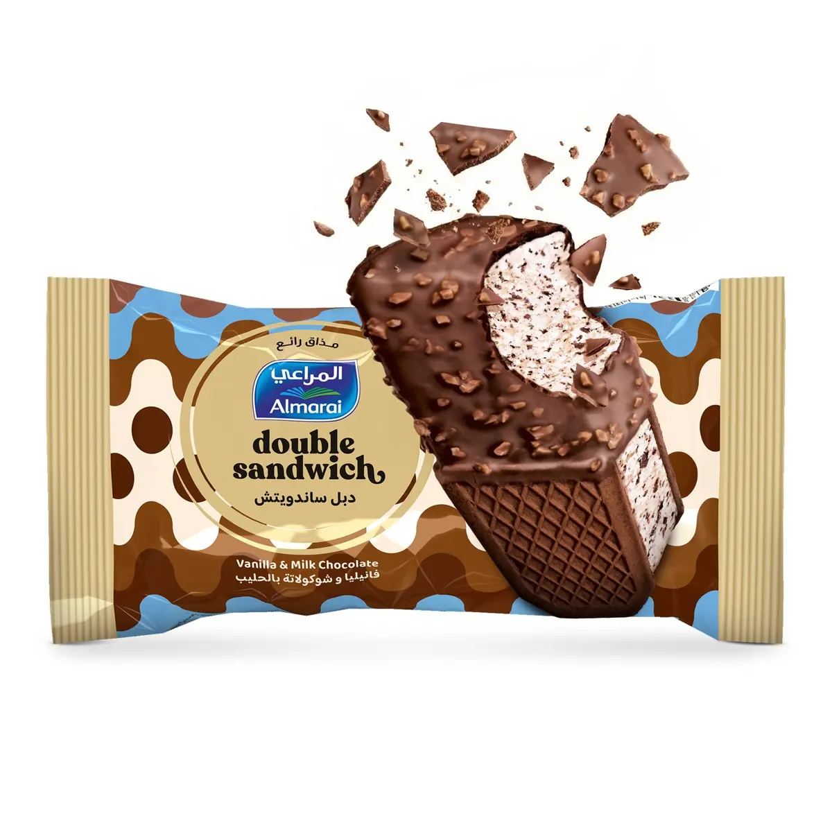 Almarai Ice Cream Double Sandwich 100 ml - view 2