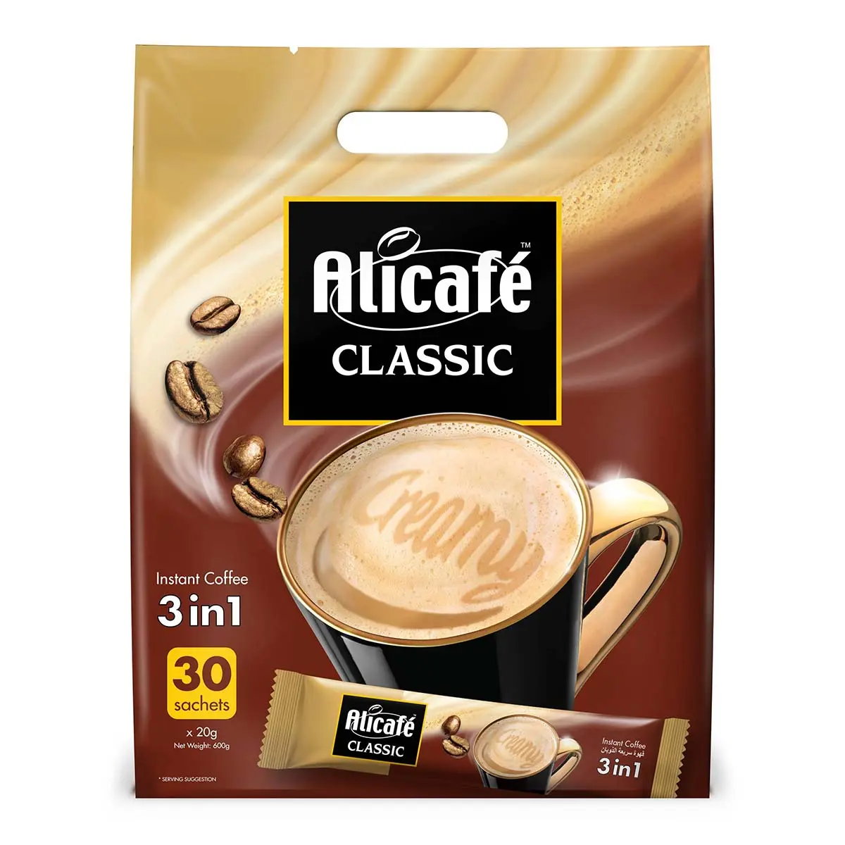 Alicafe 3 In 1 Classic Coffee Pouch 20G X 30 - view 1