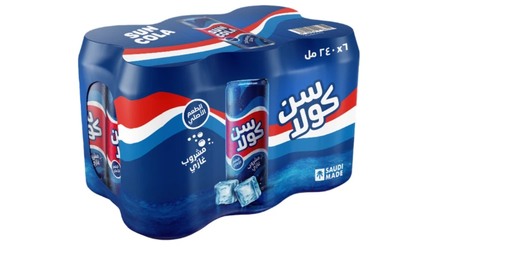 سن كولا مشروب غازي الأصلي ٦حبات ٢٤٠ مل