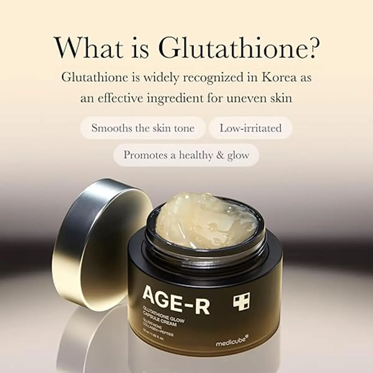 Medicube Age-R Glutathione Glow Capsule Facial Cream 50 ml - view 8