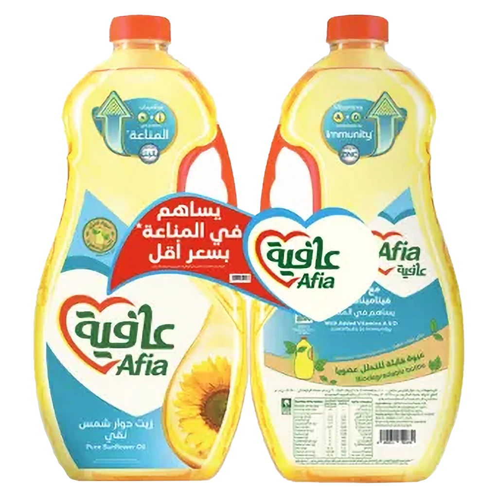 Afia Sunflower 2x1.5 Ltr