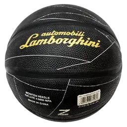 Lamborghini Black Rubber Basketball 7 Inch