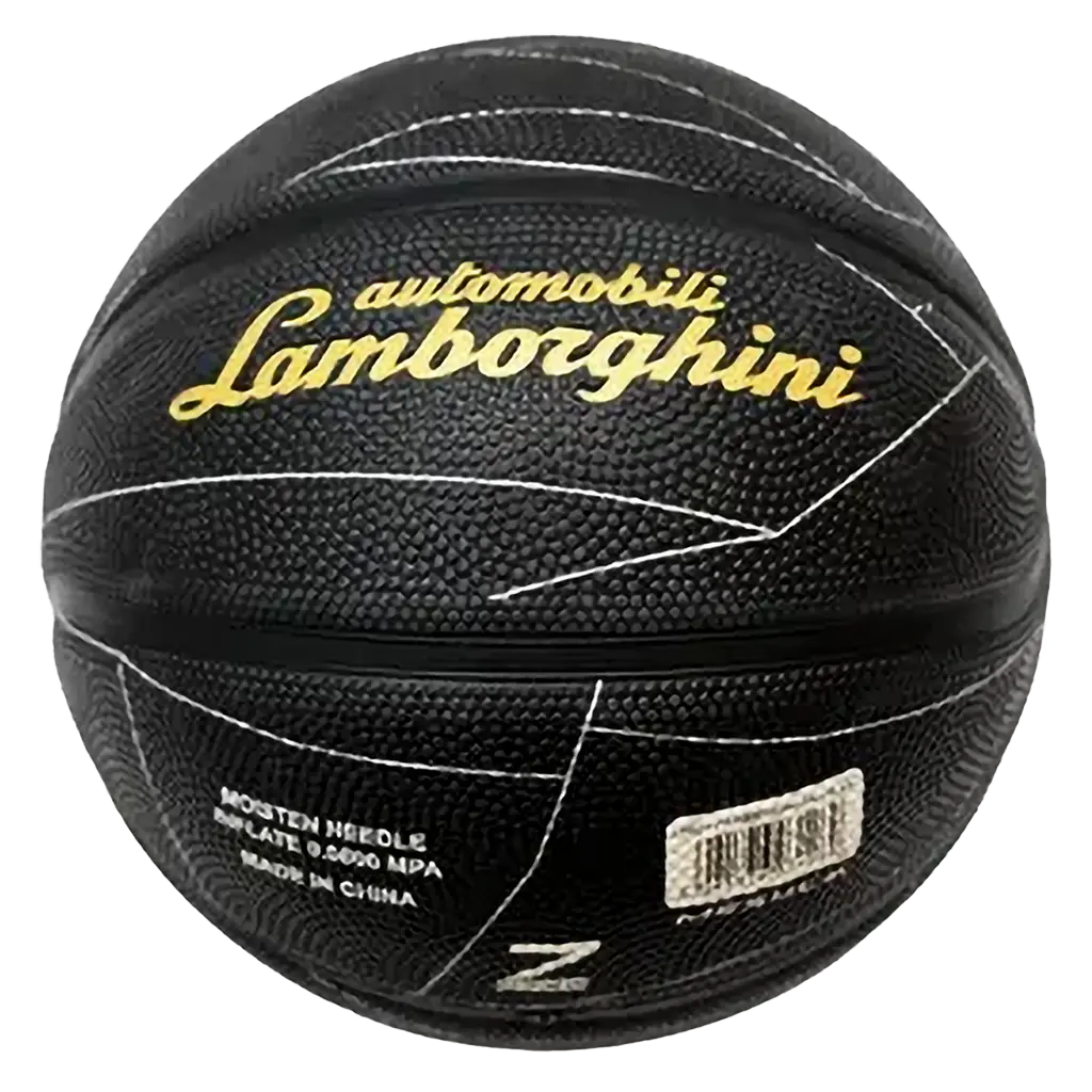 Lamborghini Black Rubber Basketball 7 Inch - view 1