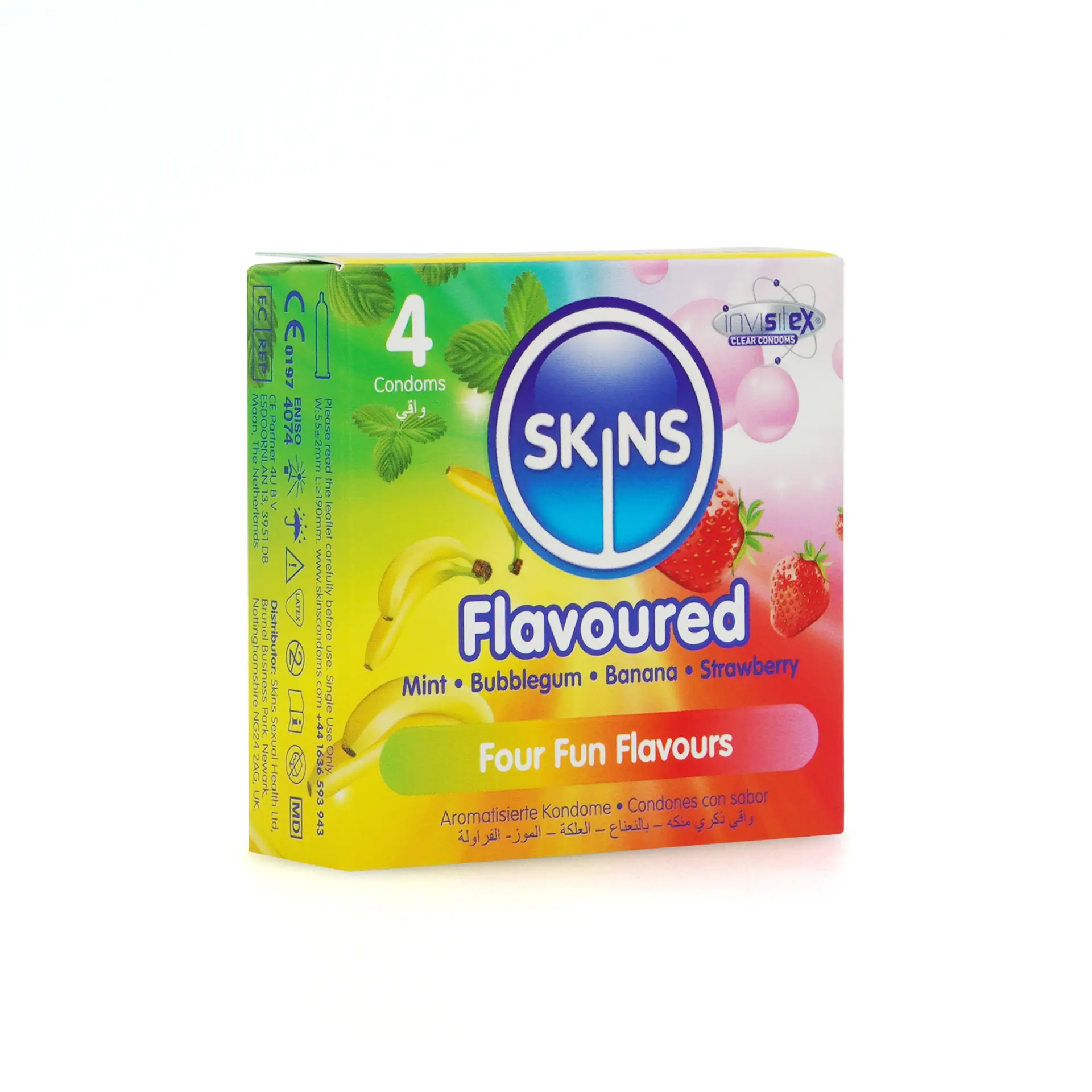 Skins Condom Flavours 4 Pack - view 2