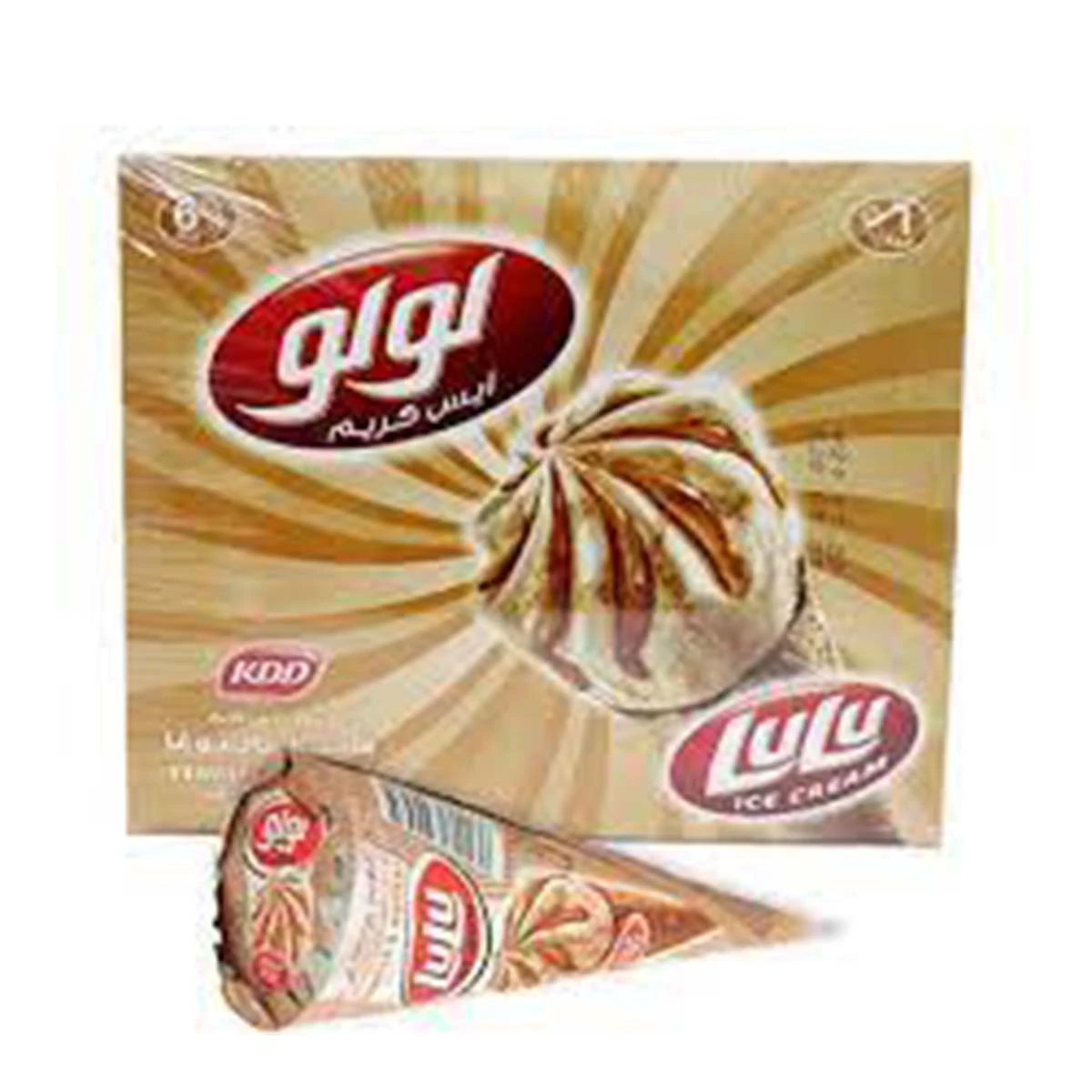 Kdd Icecream Lulu Vanilla 6x100 ml