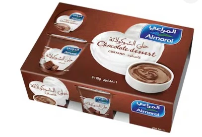 Almarai Dessert Custard Chocolate 85GmX6