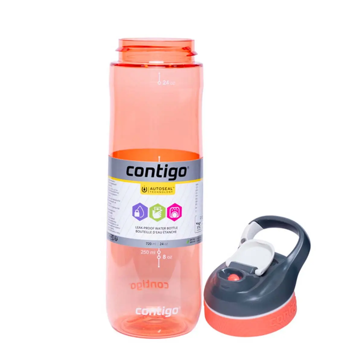 Contigo Water Bottle 720 ml Pink - view 2