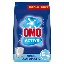 Omo Laundry Detergent Active Powder Semi-Automatic For Top Load5 Kg