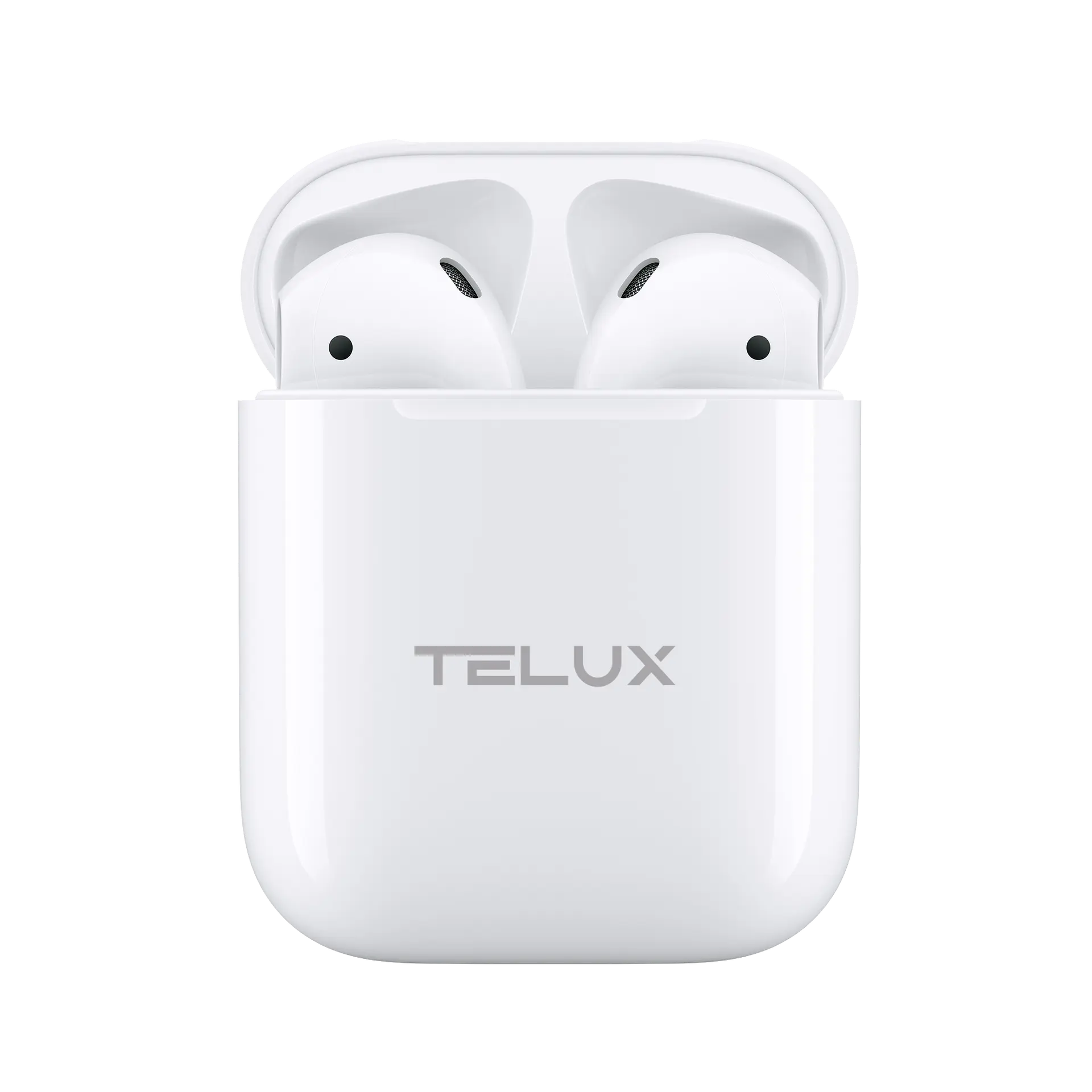 Telux Bassx2 Tws Wireless Earbuds White Touch Control Play Time Up To 20 Hours - view 1