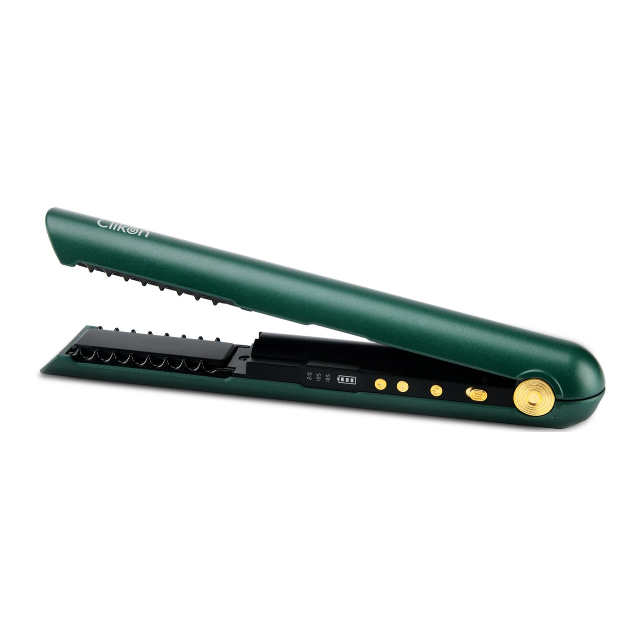Clikon CK3317 Rechargeable Hair Straightner 400mAH Battery Lockable Handle Airplane Mode