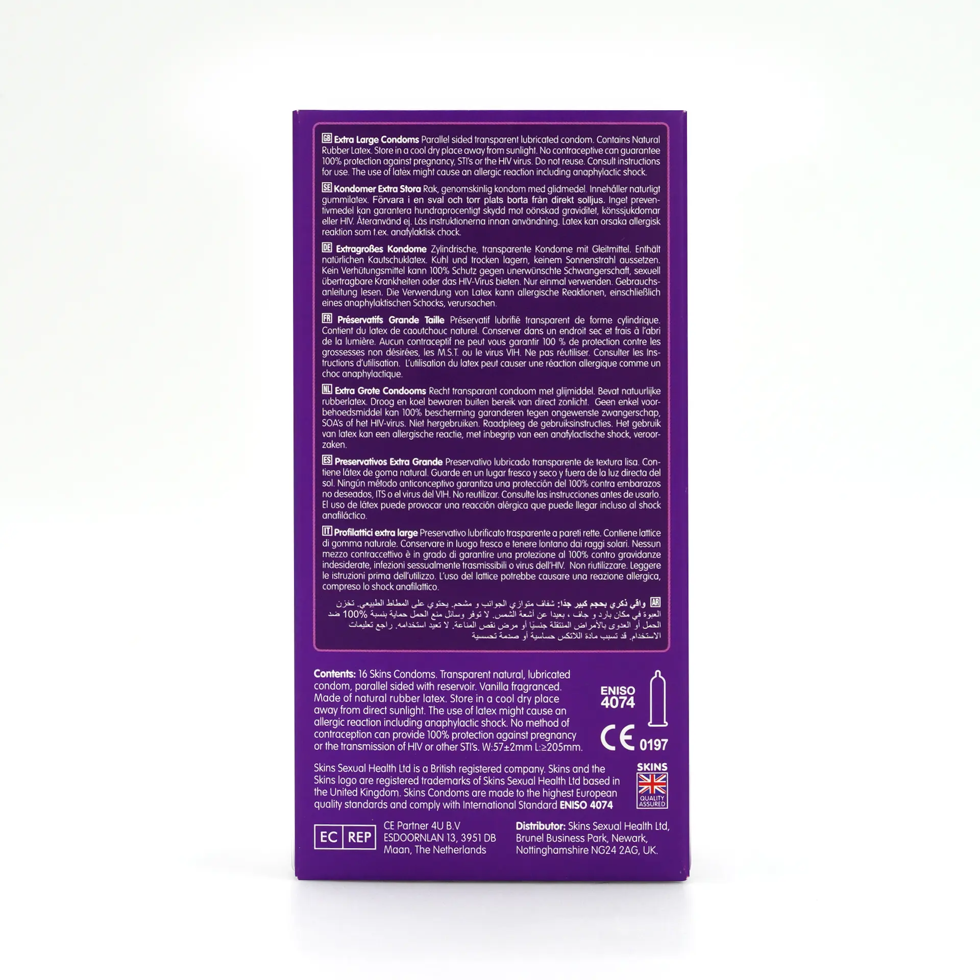 Skins Condom Extra Large 16 Pack - view 5