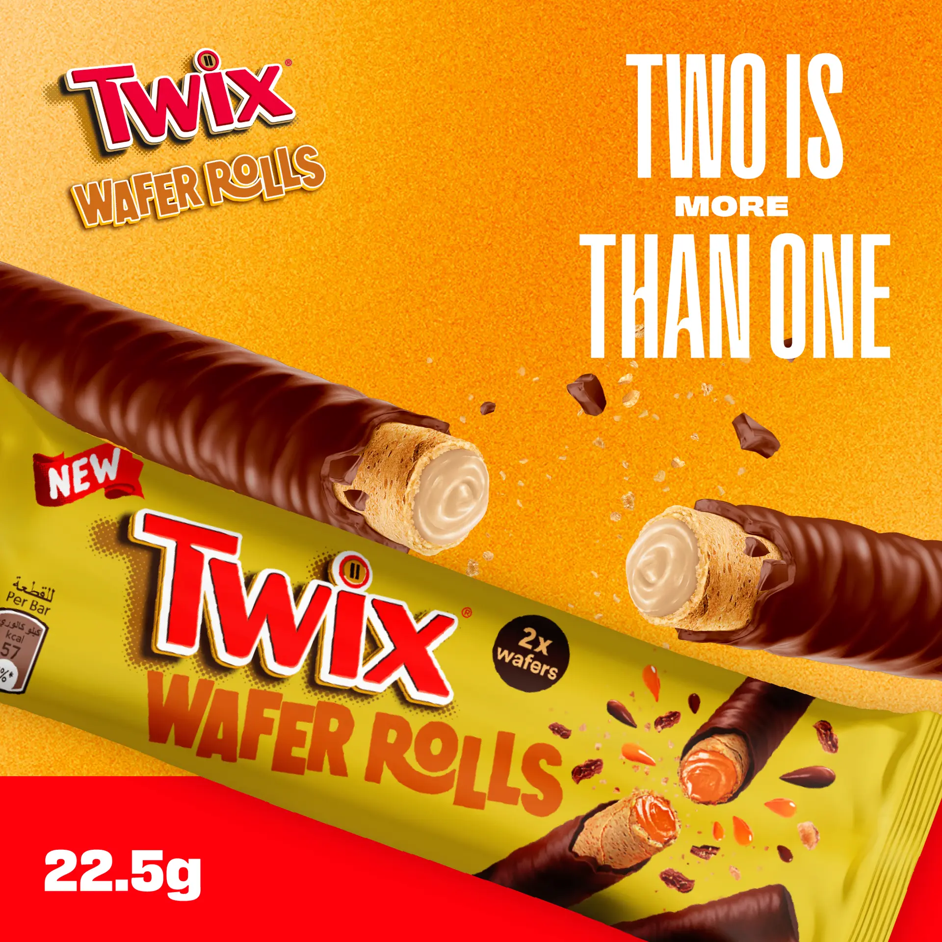 Twix Caramel Wafer Covered with Chocolate 22.5 gm - view 4