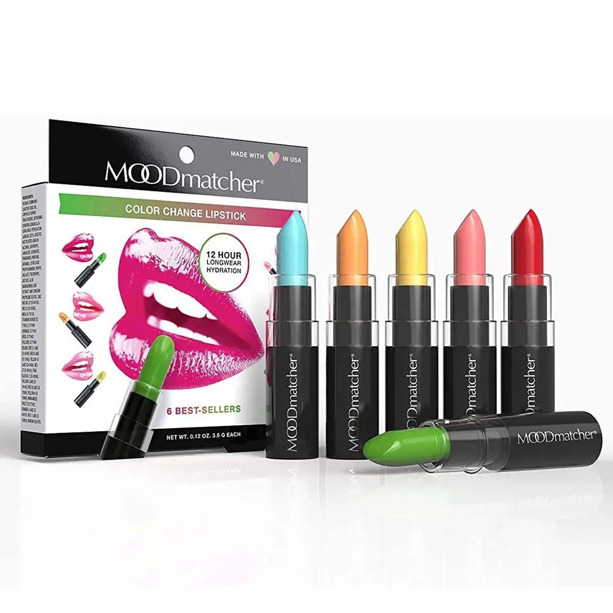 Moodmatcher lipstick Set 6 colors - view 3