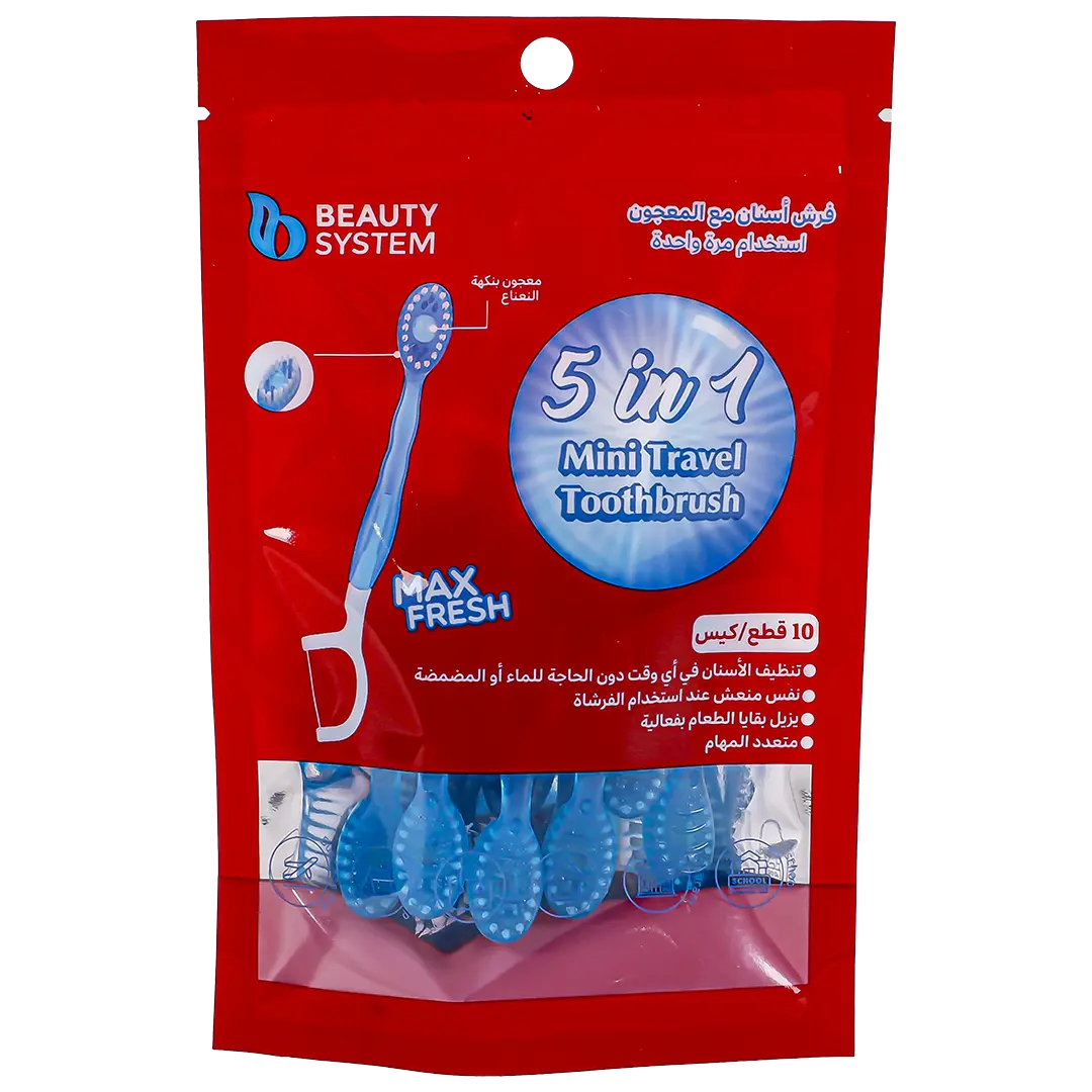 Beauty System Toothbrush And Toothpaste With Floss 10 Pcs - view 1