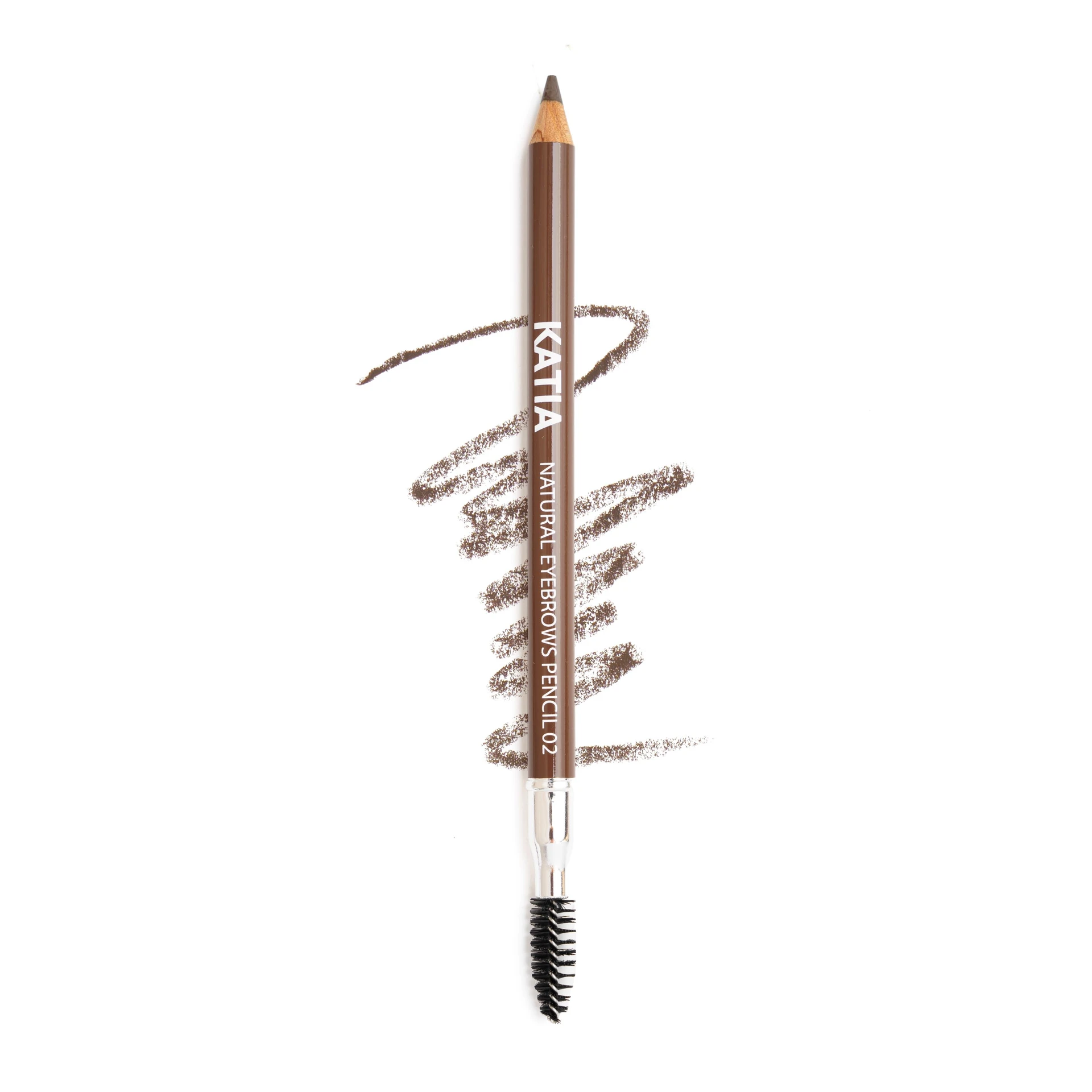 Katia Eye Brow Pencil Medium Brown 02