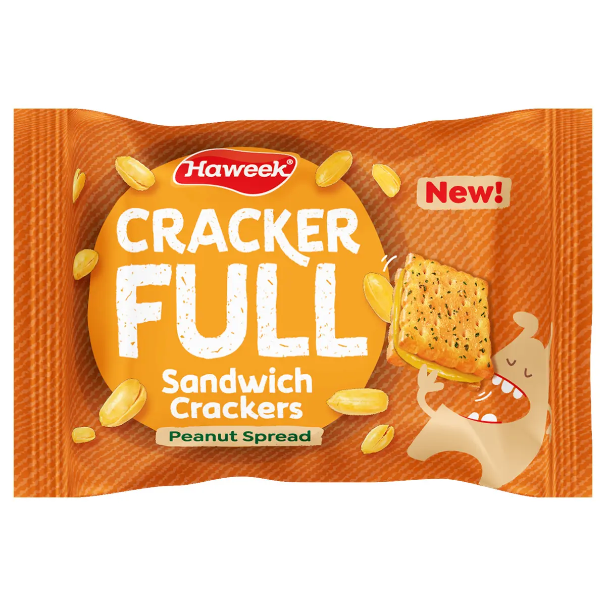 Haweek Cracker Full Peanuts Crackers 5 pcs 115 gm - view 2