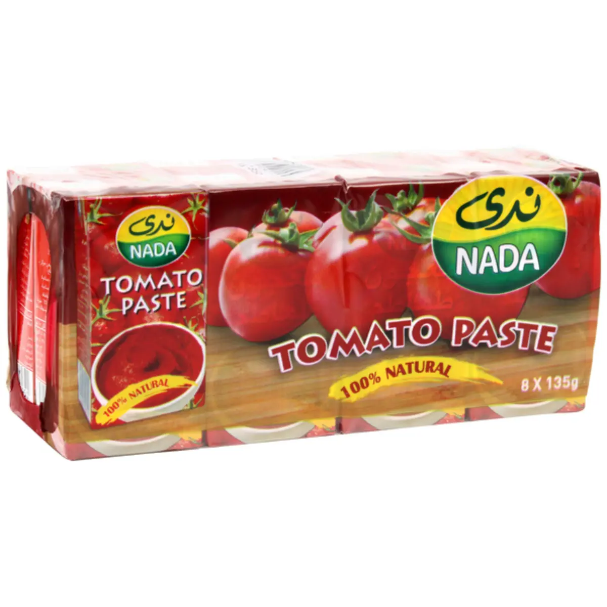 Nada Tomato Paste 8 Pcs 135 gm - view 1